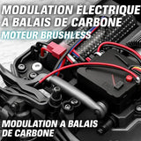 Modèle de camion tout-terrain télécommandée électrique Ortilia
