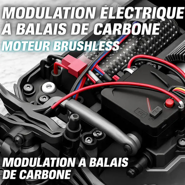 Modèle de camion tout-terrain télécommandée électrique Ortilia