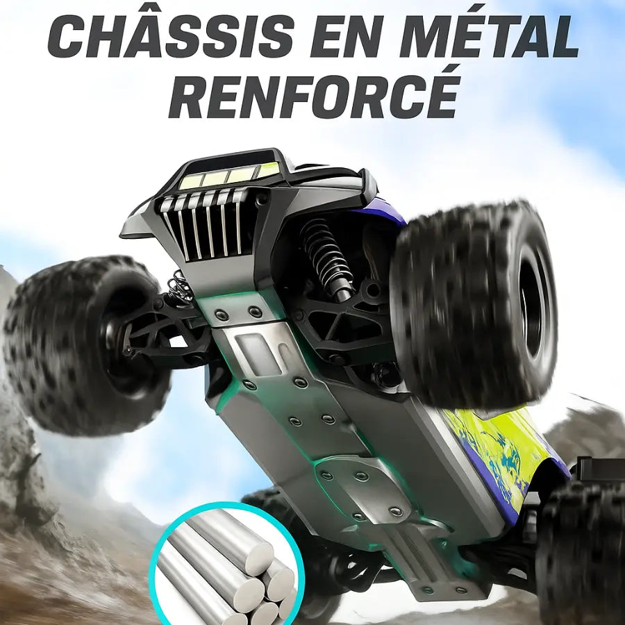 Modèle de camion tout-terrain télécommandée électrique Ortilia
