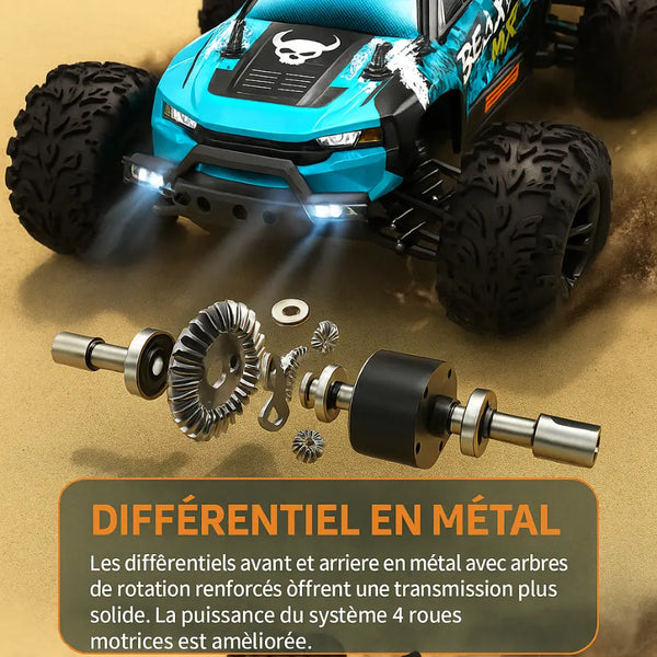 voiture télécommandée 4X4 RC tout-terrain Ortilia
